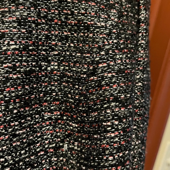 Jones Studio Black/Pink/Metallic Tweed Blazer - Picture 3 of 6